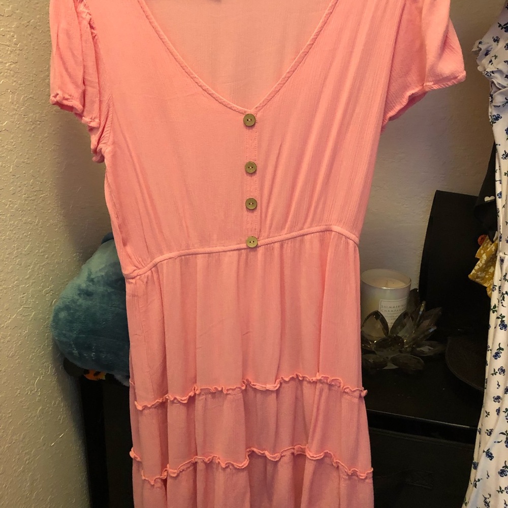 Pink dress